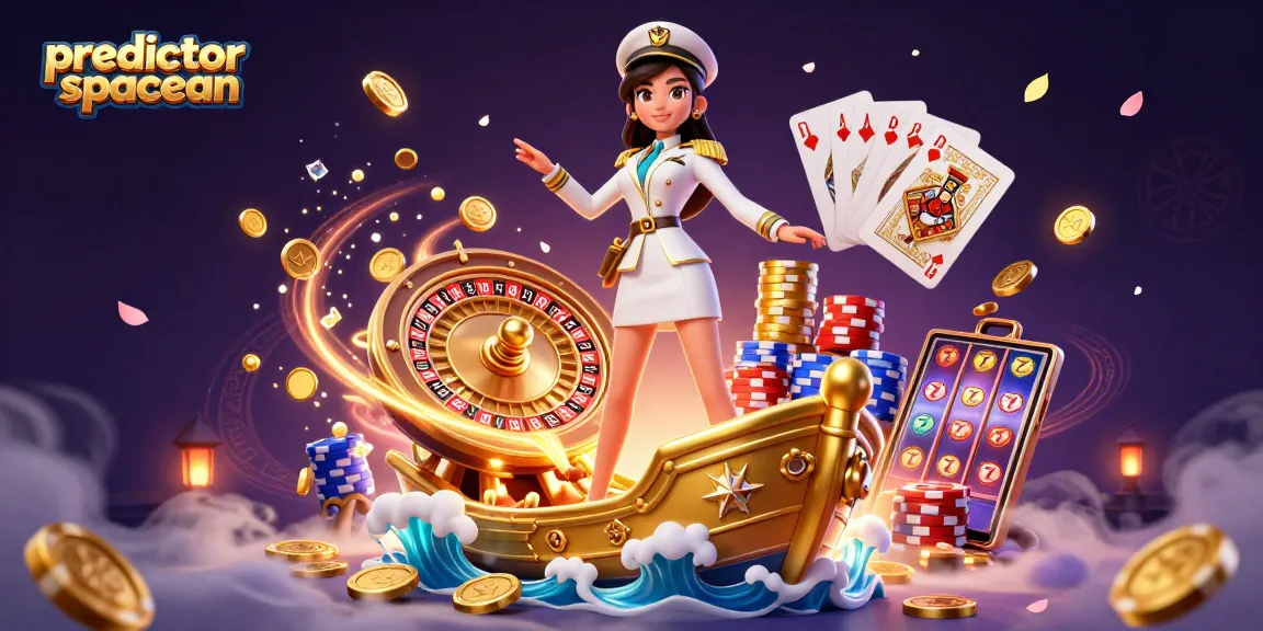 Engage with the predictor spaceman using strategic gambling elements like golden coins and roulette.